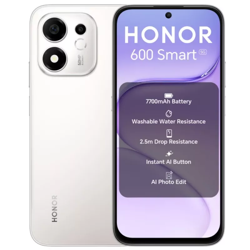 Honor 600 Smart 4GB/256GB, plata (EU)