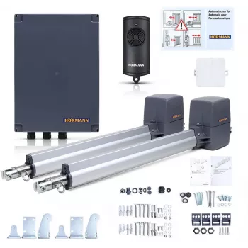 Set de motorización de puerta Hörmann Rotamatic 2 868MHz BiSecure para puertas de dos hojas de hasta 5 m