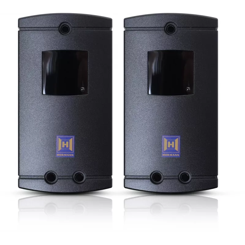 HORMANN SK Kit Lineamatic, Portronic D 5000 – Par de fotocélulas Sommer EL-301 y luz de advertencia LED SLK 24V con tornillos de montaje