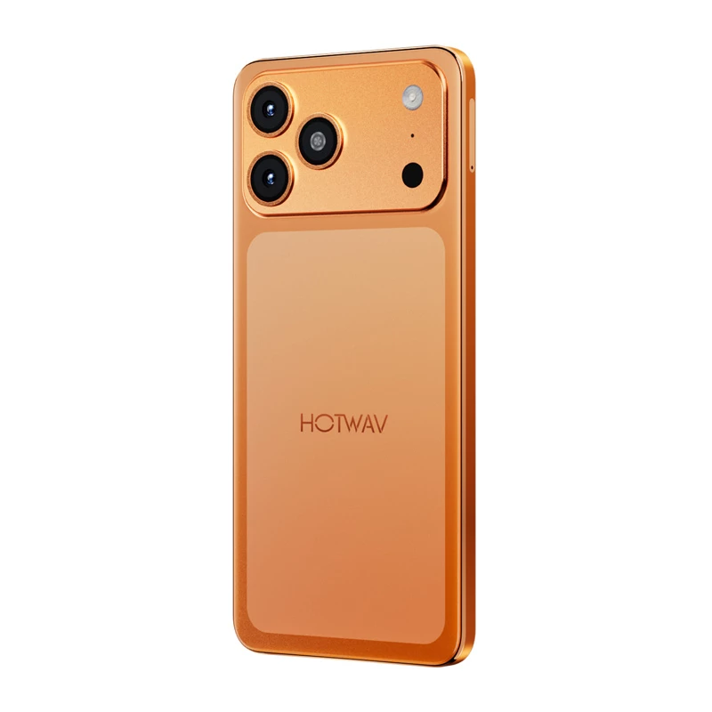 HOTWAV A17 Pro Max smartphone (naranja)