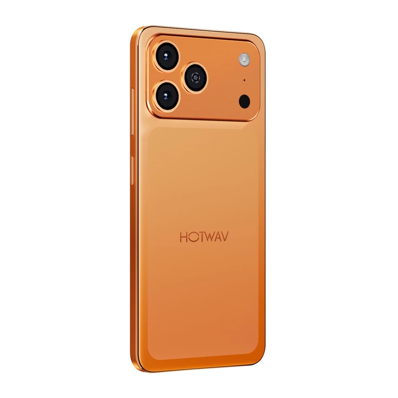 HOTWAV A17 Pro Max smartphone (naranja)