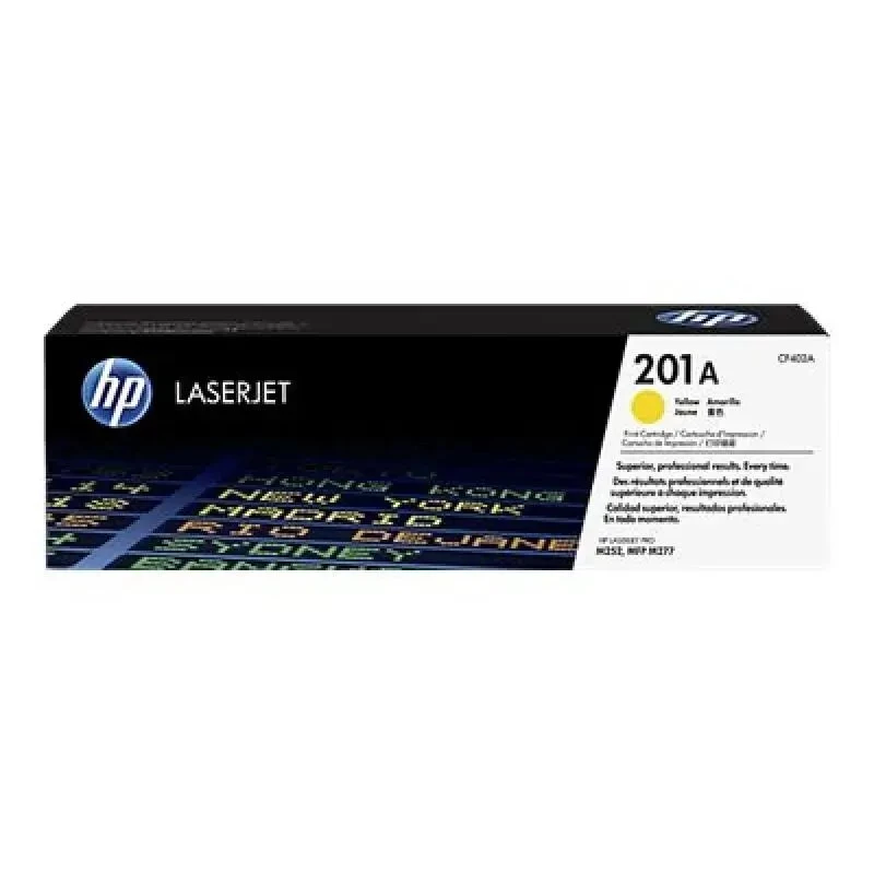 HP 201A Cartucho de tóner original LaserJet amarillo (CF402A) - 1.400 páginas