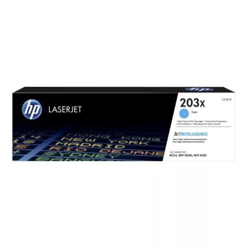 HP 203X Tóner de alto rendimiento cian (CF541X) - Original HP