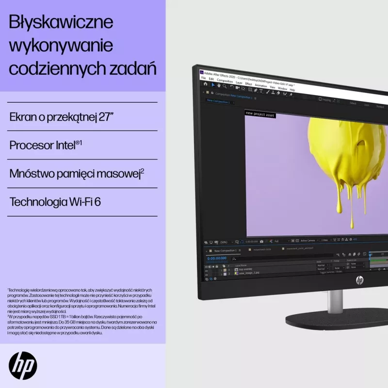 HP 27-cr0224nw Intel Core i5-1335U 27