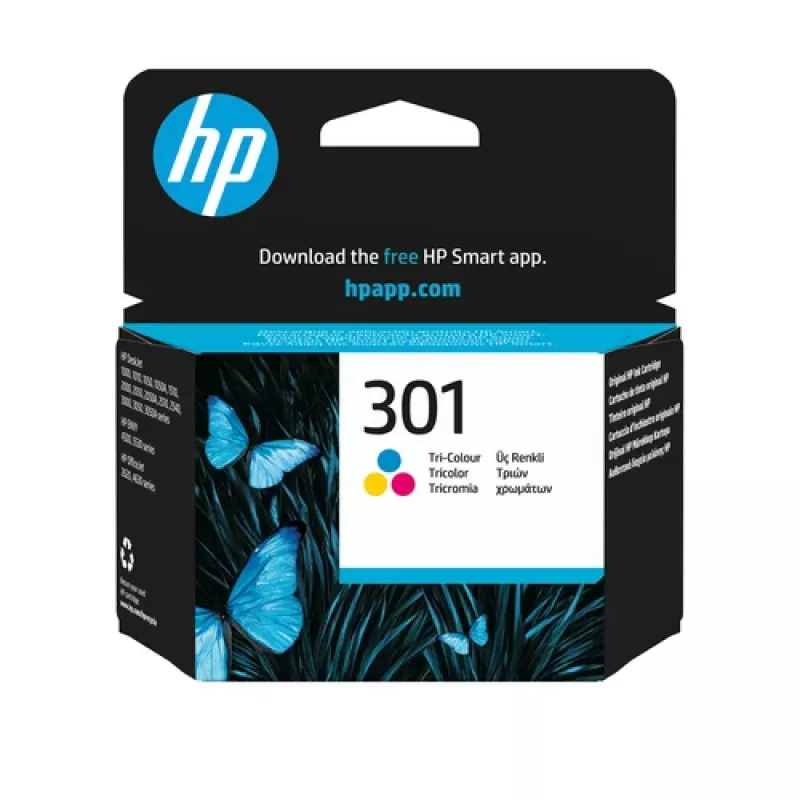 HP 301 Cartucho de tinta original Negro
