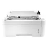 HP Alimentador de papel de 550 hojas - blanco/gris