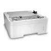 HP Alimentador de papel de 550 hojas - blanco/gris