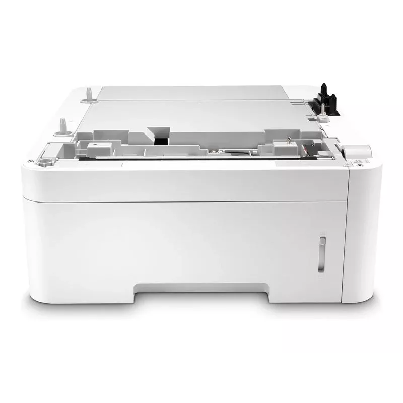 HP Alimentador de papel de 550 hojas - blanco/gris