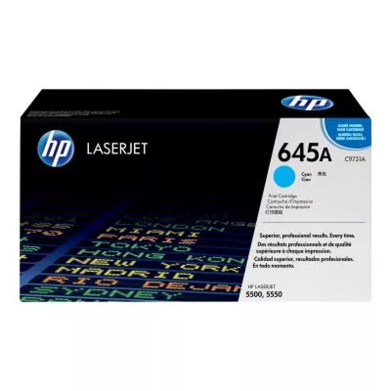 HP 645A cian cartucho de tóner original (C9731A)