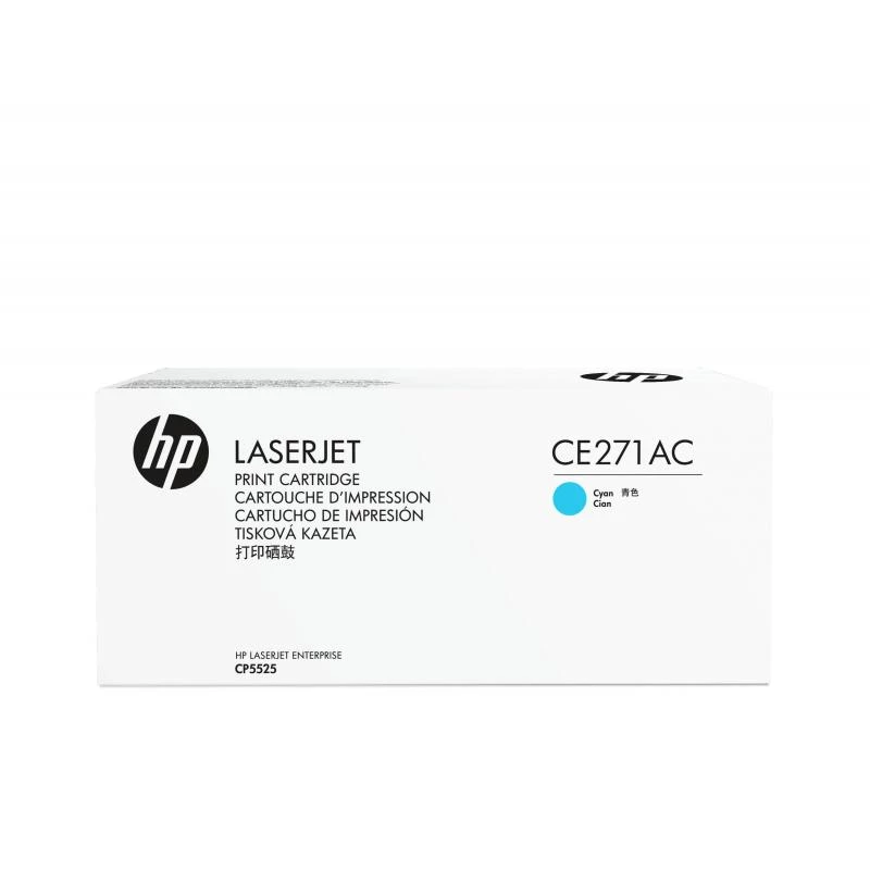 HP 650A cian tóner original (CE271AC) – Contract