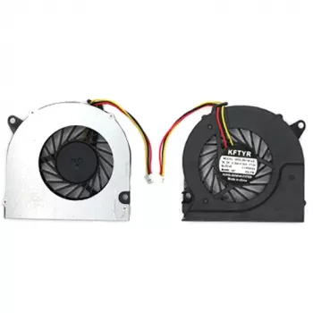 HP 6520S / 540 Ventilador de CPU – 3 pines, 5V, rodamiento hidrodinámico, negro