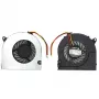 HP 6520S / 540 Ventilador de CPU – 3 pines, 5V, rodamiento hidrodinámico, negro