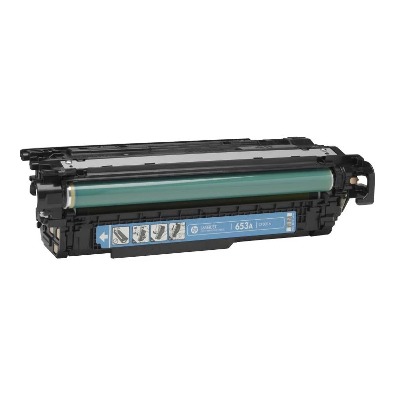 HP 654A cian cartucho de tóner original (CF331A) - 15.000 páginas