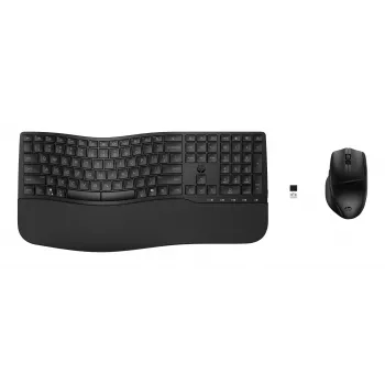 HP 680 Comfort Conjunto de teclado y ratón - Dual Wireless - negro