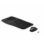 HP 685 Conjunto de teclado y ratón inalámbricos - Modo dual, Distribución de 3 zonas, Negro