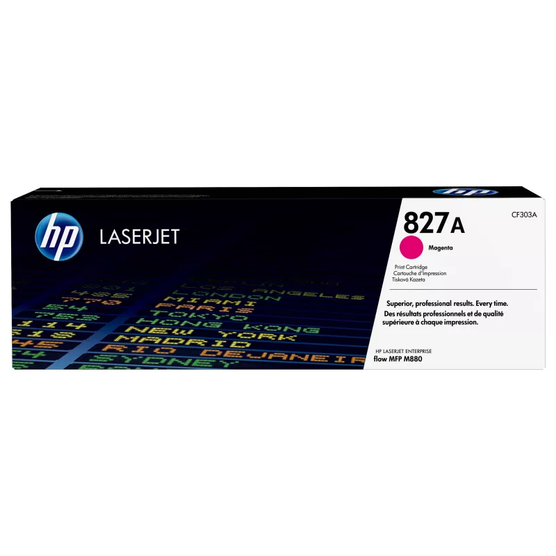 Cartucho de tóner HP 827A magenta para LaserJet (CF303A)