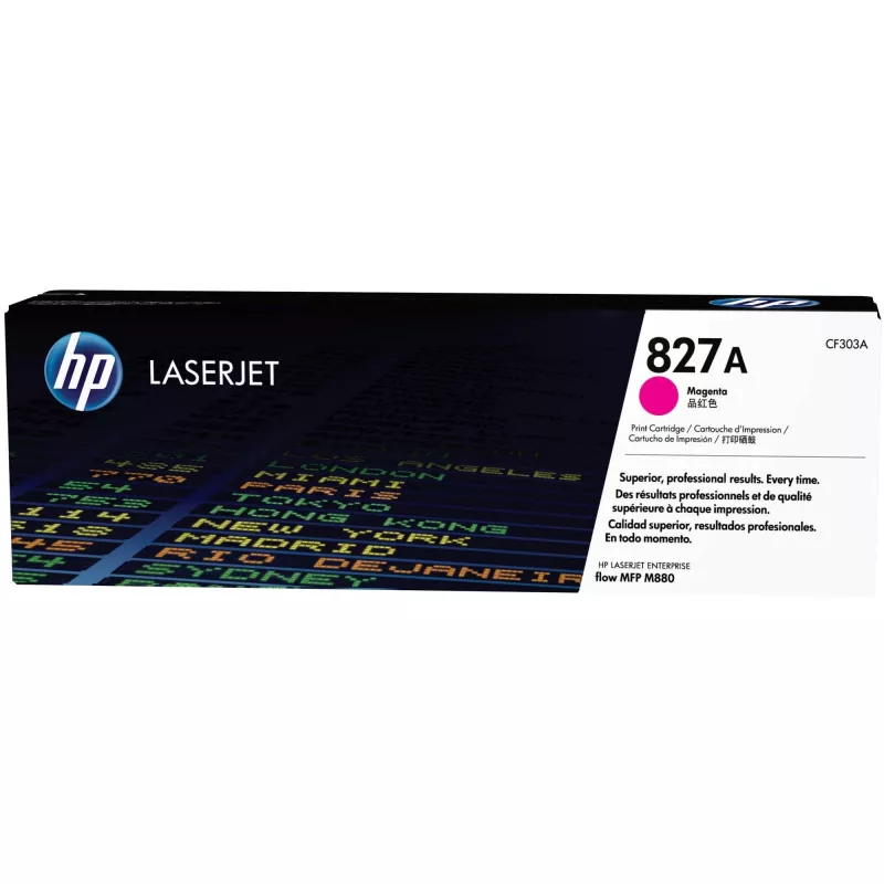 Cartucho de tóner HP 827A magenta para LaserJet (CF303A)