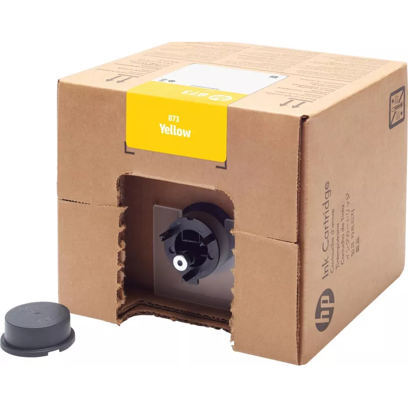 HP 873 cartucho de tinta látex original - 3 litros - amarillo - para HP Latex 800, 800 W