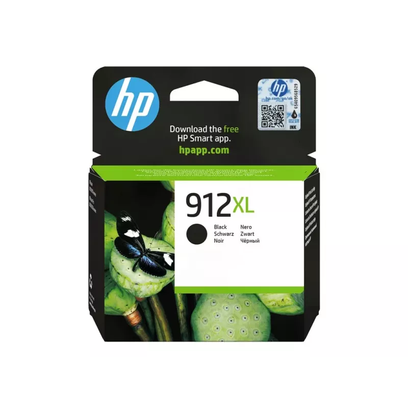 HP 912XL Alto rendimiento Negro Cartucho de tinta original