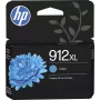 HP 912XL alto rendimiento cian cartucho de tinta original (8,5 ml, 700 páginas) - 3YL81AE#LS1