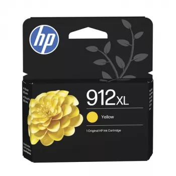 HP 912XL Cartucho de tinta original amarillo de alto rendimiento (3YL83AE#LS1)