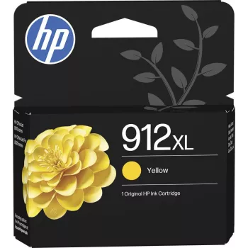 HP 912XL Cartucho de tinta original amarillo de alto rendimiento (3YL83AE#LS1)