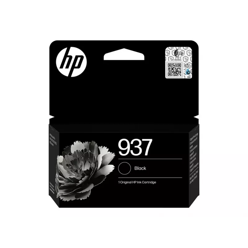 HP 937 Cartucho de tinta original Negro (4S6W5NE#30B)
