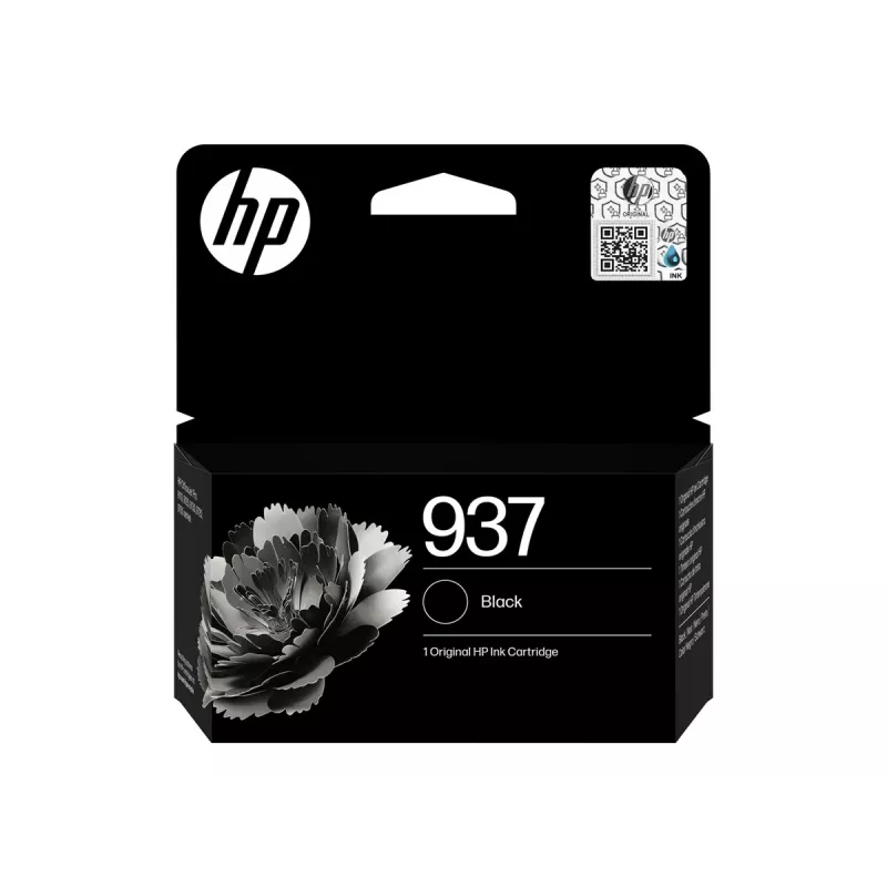 HP 937 Cartucho de tinta original Negro (4S6W5NE#30B)