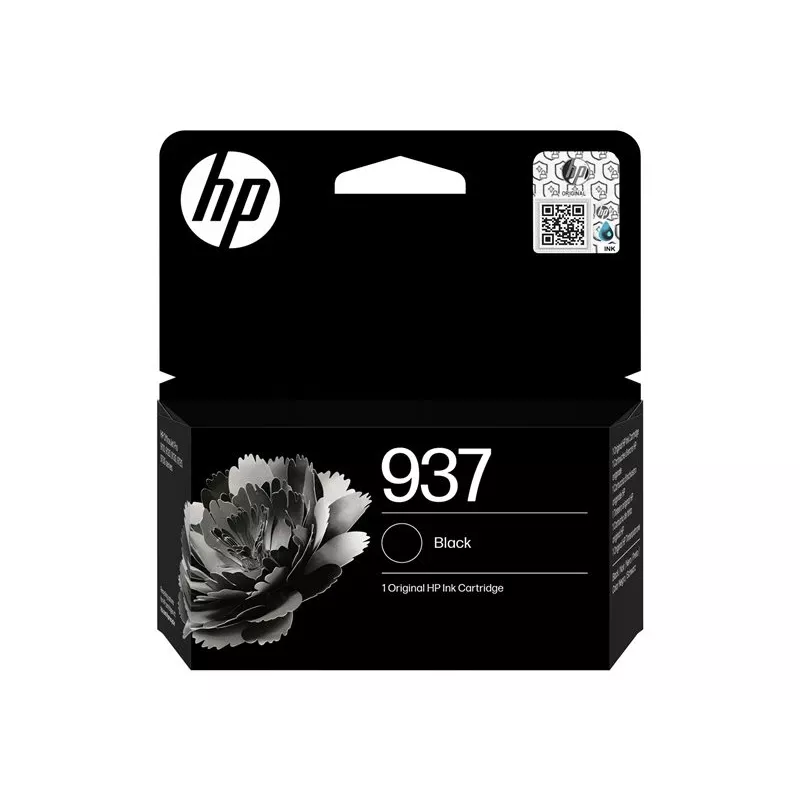 HP 937 Cartucho de tinta original Negro (4S6W5NE#30B)