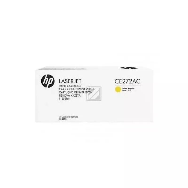 HP CE272AC Cartucho de tóner Contract amarillo (650A) - 15.000 páginas