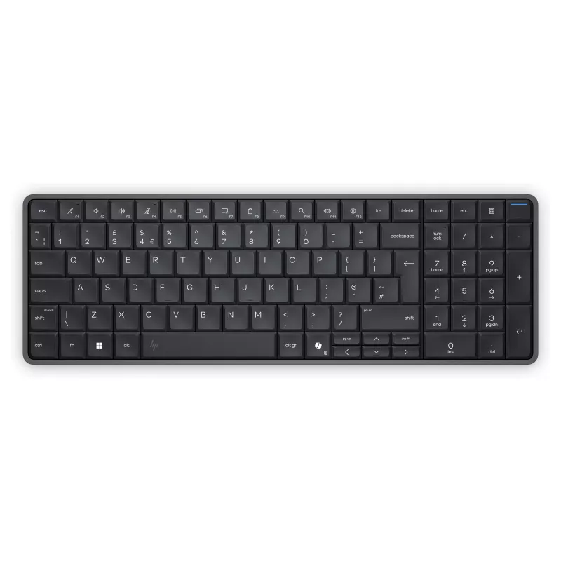 HP EliteBoard G1a Next Gen AI PC - AMD Ryzen AI 5, 16GB RAM, 512GB SSD, Windows 11 Pro, Wi-Fi 6E, negro