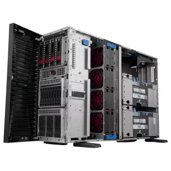 HP Enterprise HPE ProLiant ML350 Gen12 servidor torre, Intel Xeon 6505P 2.2GHz 12 núcleos, 64GB RAM, 8 SFF Hot Plug, MR408i-o, 2x1000W