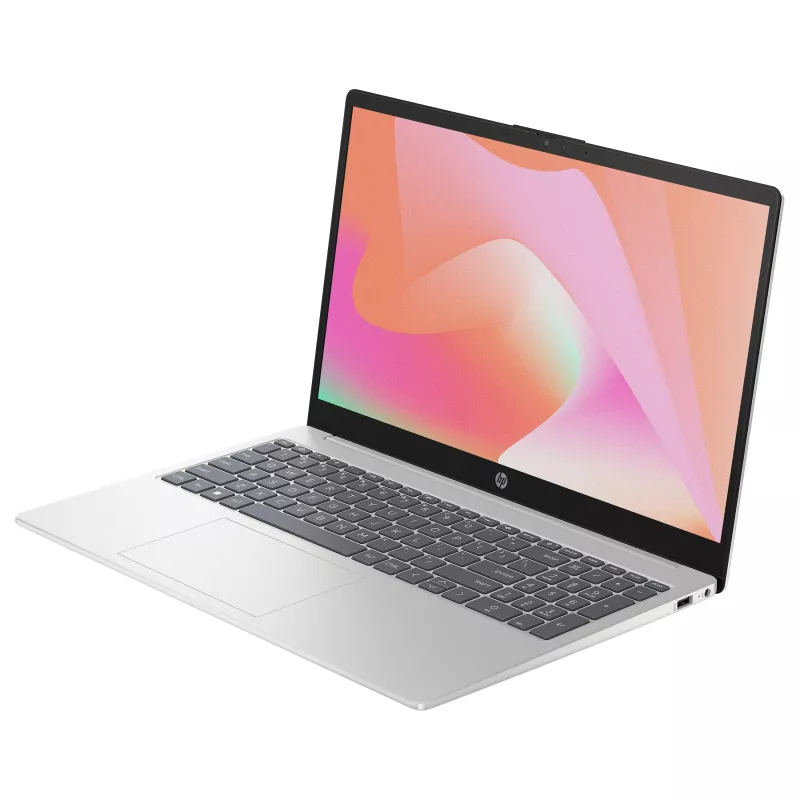 HP Laptop 15-fd1450ngx, Intel Core 5 120U, 15,6 pulgadas Full HD, 8GB RAM, 512GB SSD, Wi-Fi 6, FreeDOS, plata