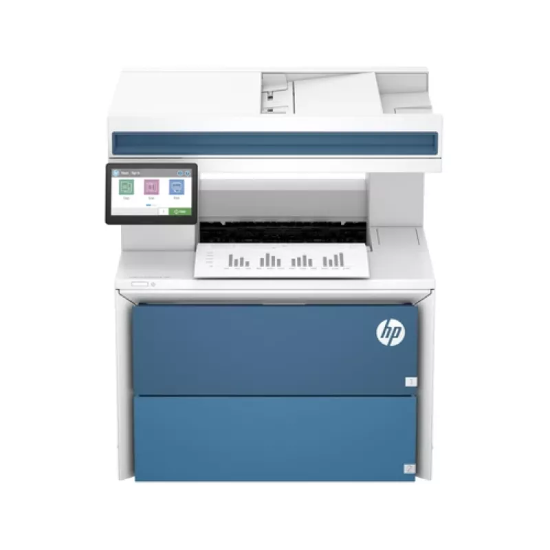 HP LaserJet Enterprise MFP 5601dn Impresora multifunción láser monocromo, A4, 50 ppm, dúplex, red, pantalla táctil