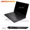 HP OMEN 17-db1471ng portátil gaming, 43,2 cm (17,3 inch) QHD 165Hz, AMD Ryzen AI 7 350, 24GB RAM, 512GB SSD, RTX 5070, Windows 11 Home