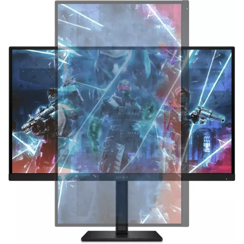 HP Omen 27 27 pulgadas QHD IPS monitor gaming, 240Hz, 1ms, HDR400, FreeSync Premium Pro, compatible con G-SYNC (reacondicionado)