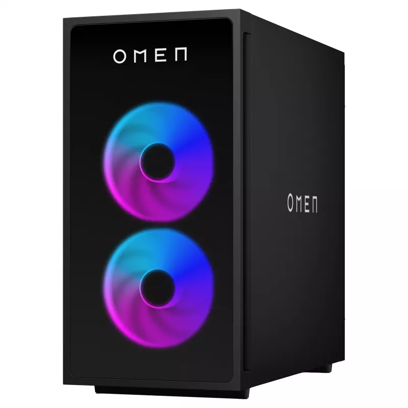 HP OMEN GT16-1474ng 35L PC de sobremesa gaming, AMD Ryzen 7 9800X3D, 32GB DDR5, 1TB SSD, NVIDIA GeForce RTX 5070, Windows 11 Home, Shadow Black