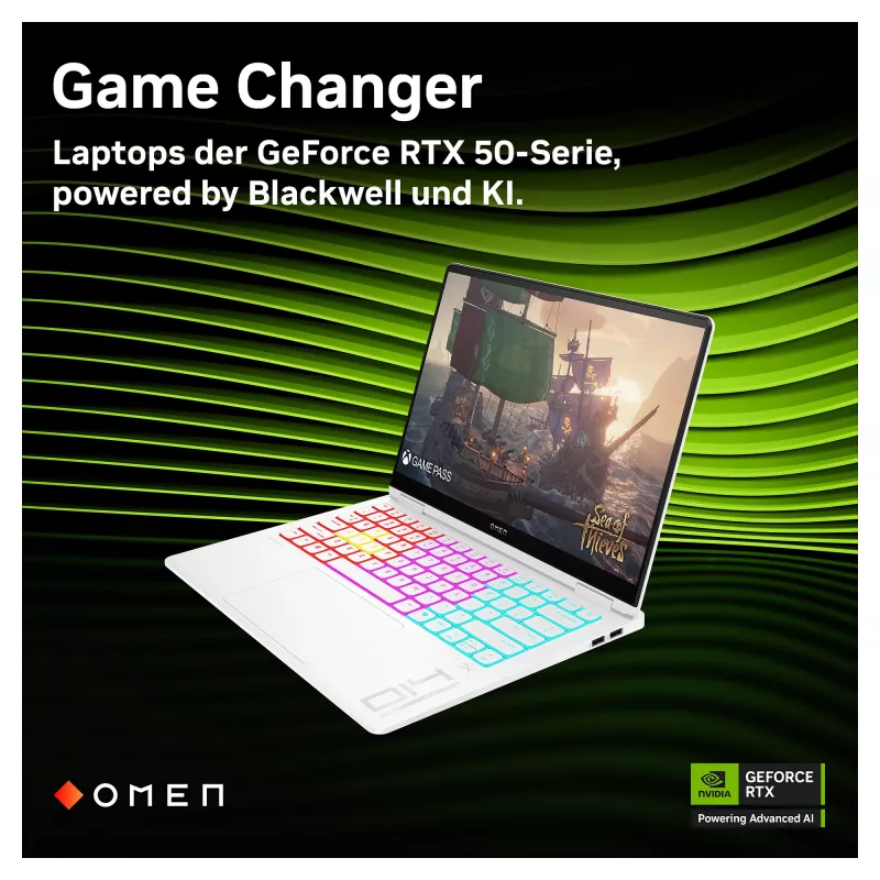 HP OMEN Transcend 14-fb1196ng Gaming-Laptop, 14