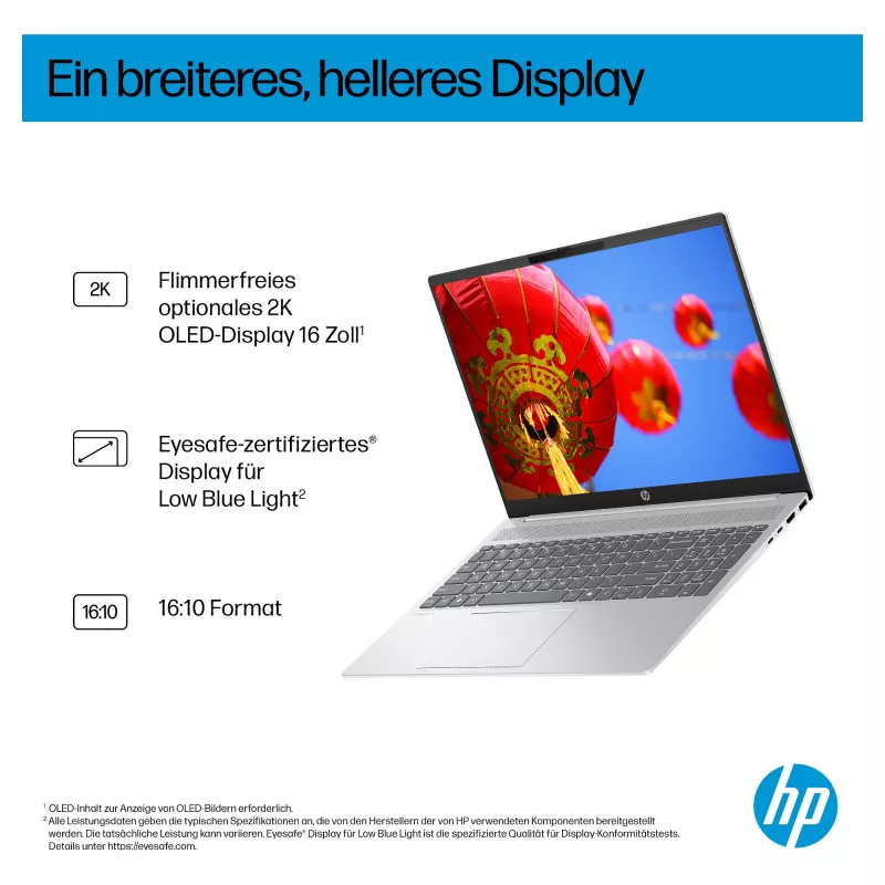 HP OmniBook 5 AI 16-af1450ngx portátil, 16