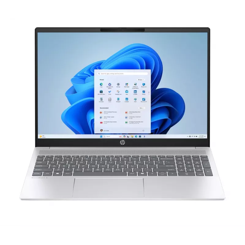 HP OmniBook 5 16-bc1019nw, 16 inch IPS 300nits antirreflejo, AMD Ryzen 7 8840U, 16GB LPDDR5X, 512GB SSD, AMD Radeon 780M, webcam 1080p, 59Wh, sin sistema operativo, Glacier Silver, 2 años de garantía