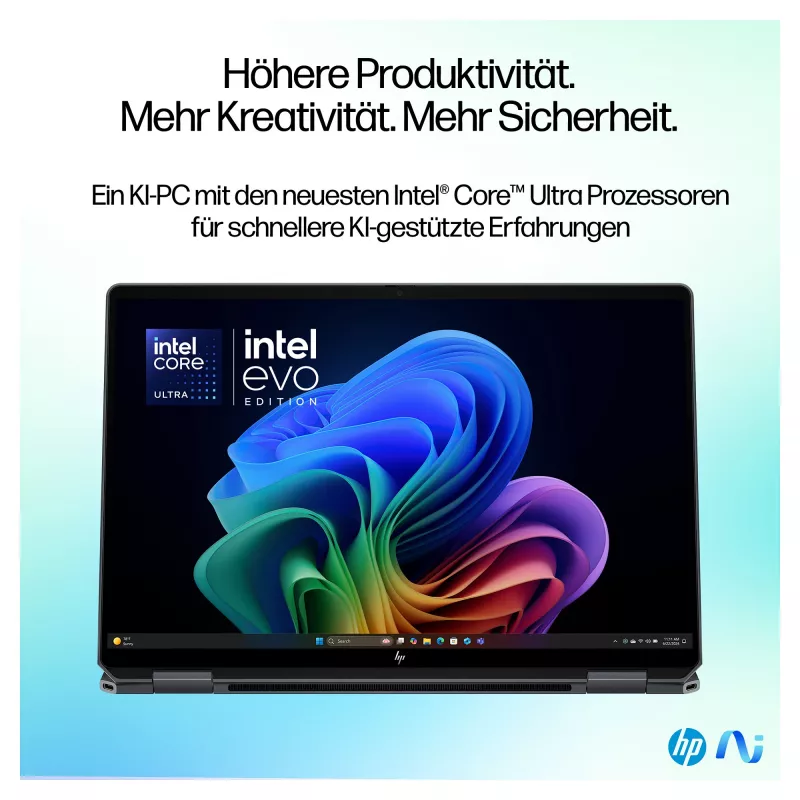 HP OmniBook Ultra Flip 14-fh0678ng portátil, Intel Core Ultra 7, 32GB RAM, 1TB SSD, 14 inch, Windows 11 Home