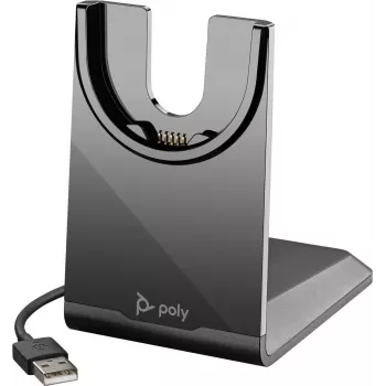 HP Poly Base de carga para Voyager 4300 UC Serie 4310, 4320, Voyager Focus 2 Office, 2 UC (220265-01)