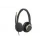 HP Poly Mission 825 auriculares estéreo USB con cable, cancelación activa de ruido