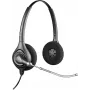 HP POLY Plantronics SupraPlus H261H Auricular binaural con cable de banda ancha con micrófono con cancelación de ruido (87129-02)