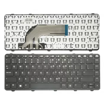 HP Teclado con marco para ProBook 430 G2, 440 G0, 440 G1, 440 G2, 445 G2, 630 G2, 640 G1, 645 G1
