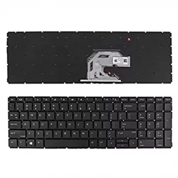 HP ProBook 450 G7 / 455 G7 Teclado interno inglés de EE. UU. (negro)