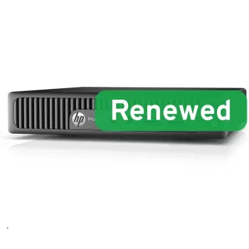 HP Renewed ProDesk 400 G2 DM Mini PC de sobremesa, Intel Core i3-6100T, 8GB RAM, 128GB SSD, Windows 11 Home, Grade B