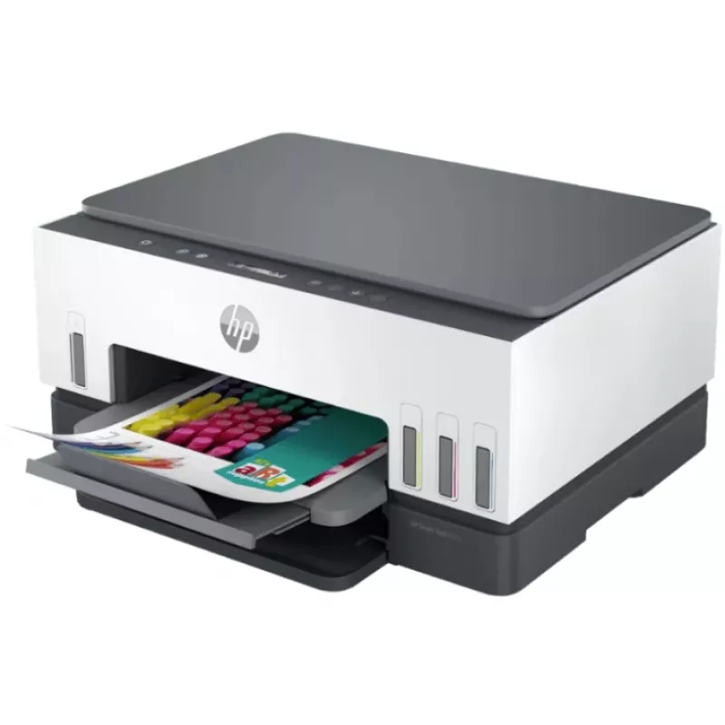 HP Smart Tank 670 impresora todo en uno de inyección de tinta color multifunción A4 12 ppm USB Wi-Fi Bluetooth