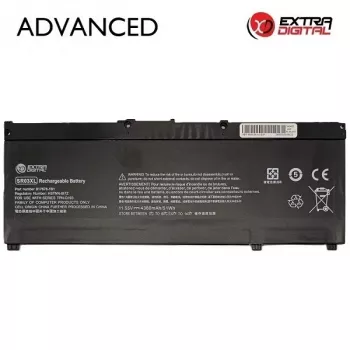 HP SR03XL batería de portátil de repuesto 4380mAh 11.55V Li-Ion 3 celdas para Pavilion Gaming 15-cx/dk y Omen 15-dc - negra