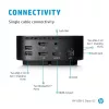 HP USB-C Dock G5 (5TW10AA) base de acoplamiento, negro